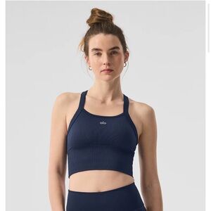 Alo Seamless Ribbed Favorite Bra Tank
